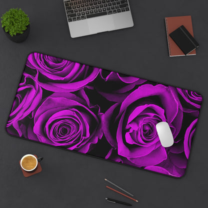 Desk Mat – Amethyst Roses