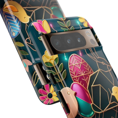 Protective Phone Case – Jeweled Garden