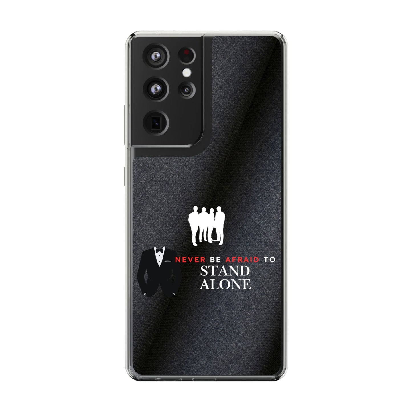Clear Phone Case – Stand Alone