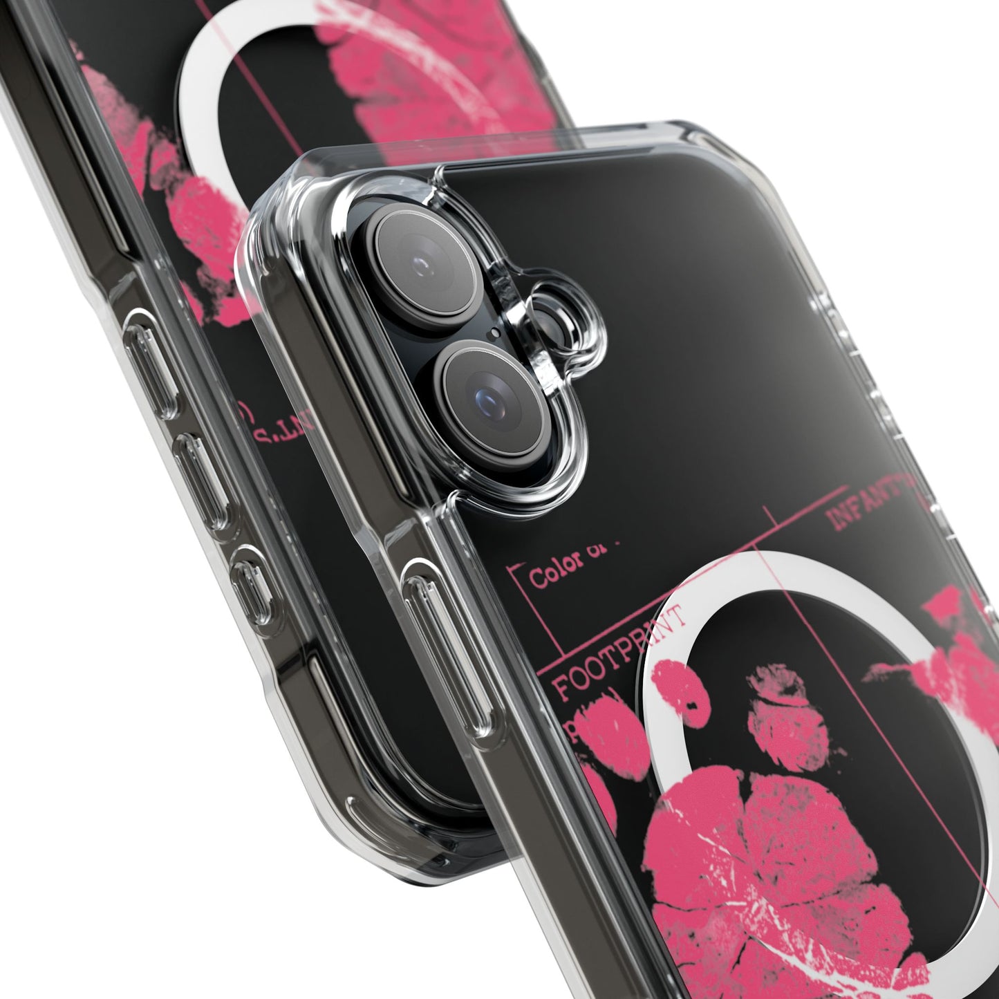 Clear Magnetic Phone Case – Mom’s Little Pink Footprints