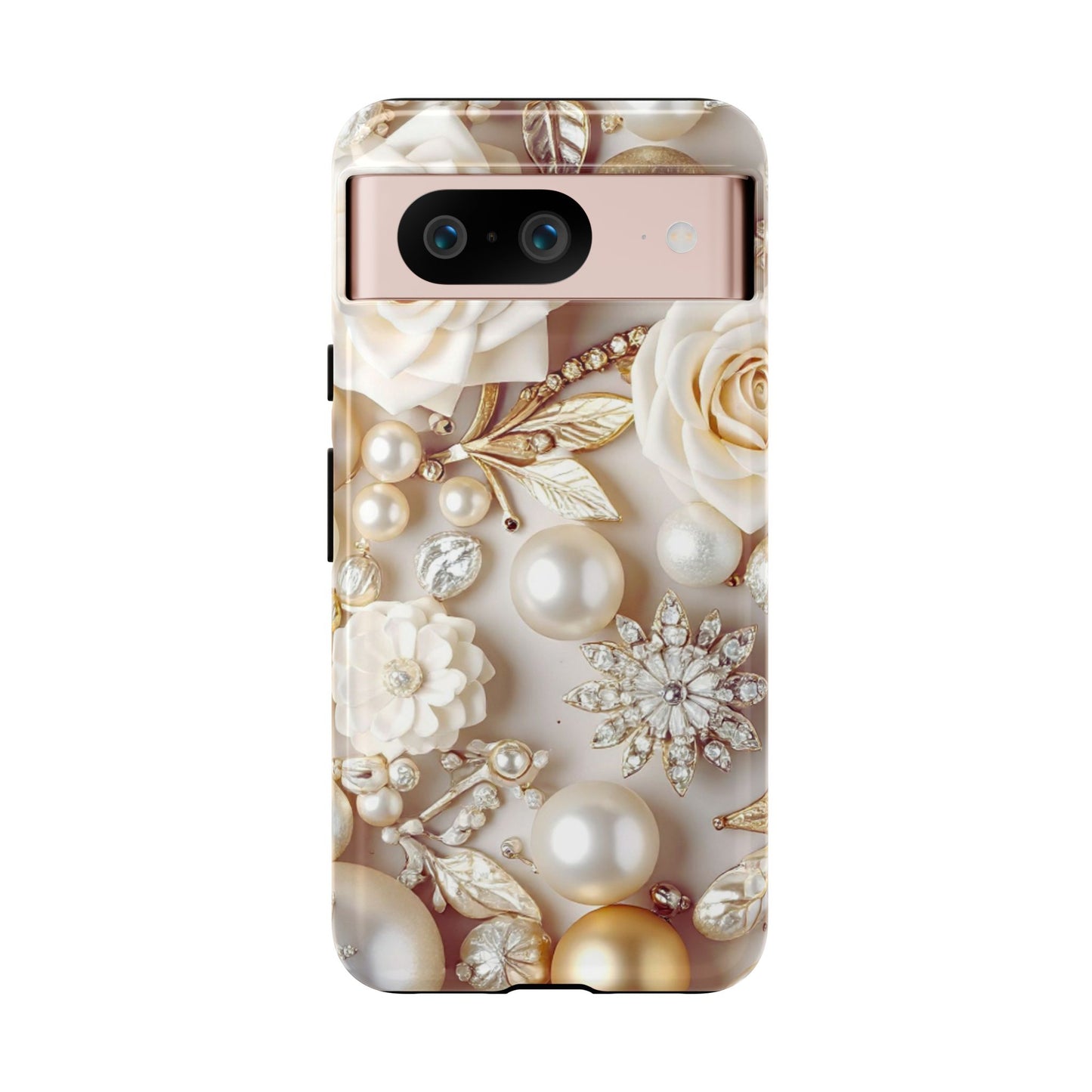 Protective Phone Case – Ivory Opulence
