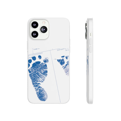 Flexi Case – Mom’s Little Blue Footprints