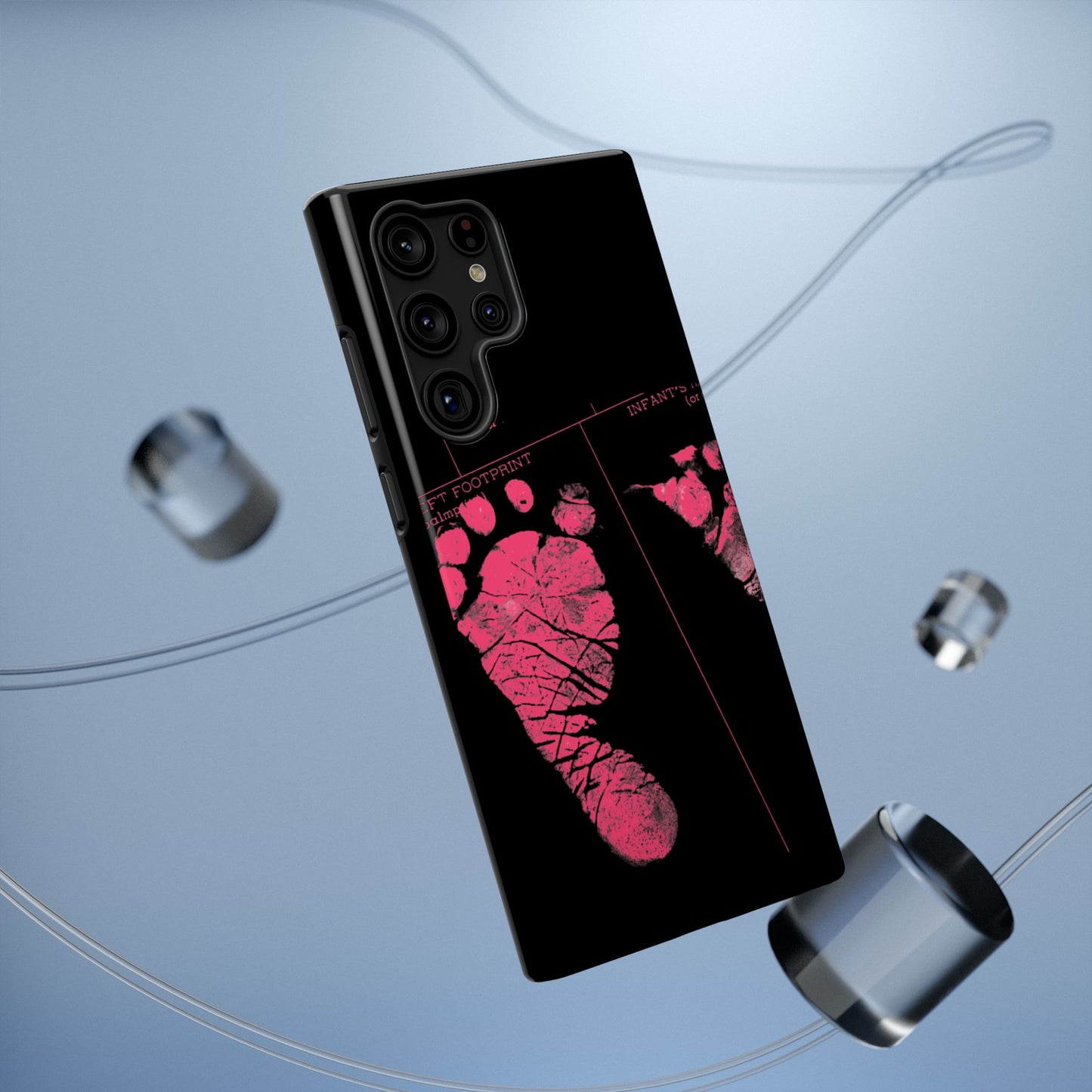 Wireless-Charging Compatible Case – Mom’s Little Pink Footprints