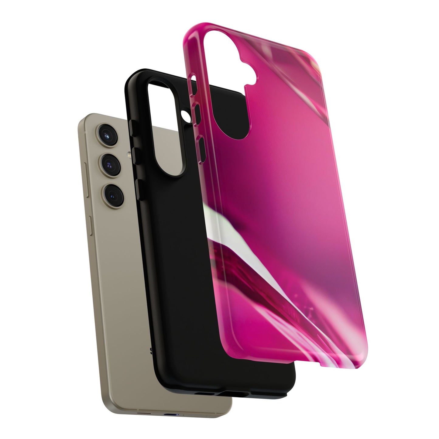 Protective Phone Case – Magenta Motion