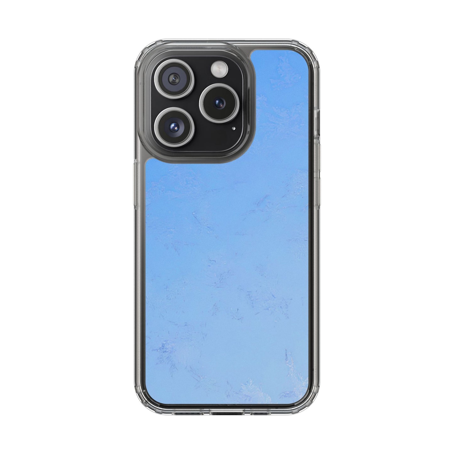Clear Phone Case – Azure Fade