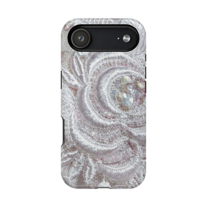 Impact-Resistant Phone Case – Lace Veil