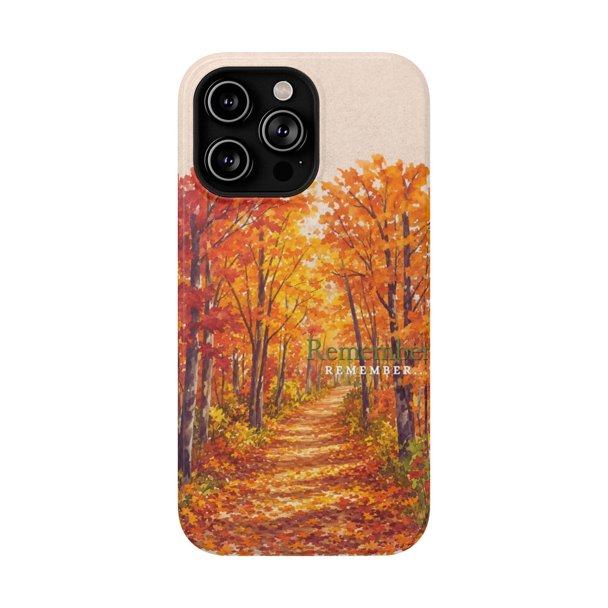 Impact-Resistant Phone Case – Autumn Remembered – Compatible with iPhone 11–17 & Samsung Galaxy S22–S26 Series