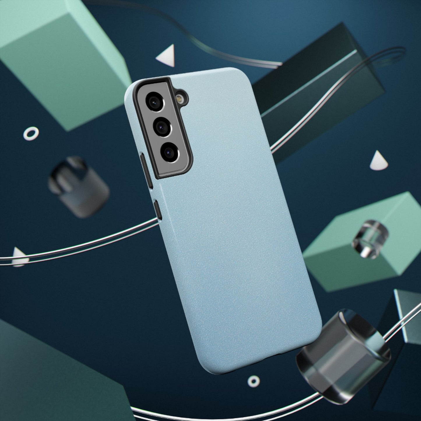 Impact-Resistant Phone Case – Blue Whisper