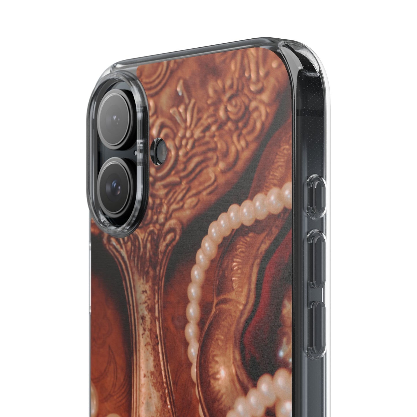 Clear Phone Case – Bronze Vanity