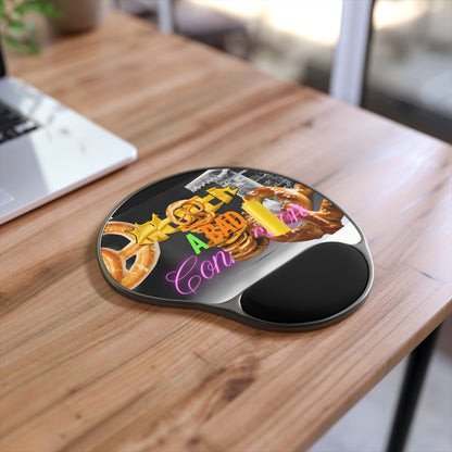 Ergonomic Mouse Pad with Wrist Rest – Never a Bad Connection Pretzel Stack