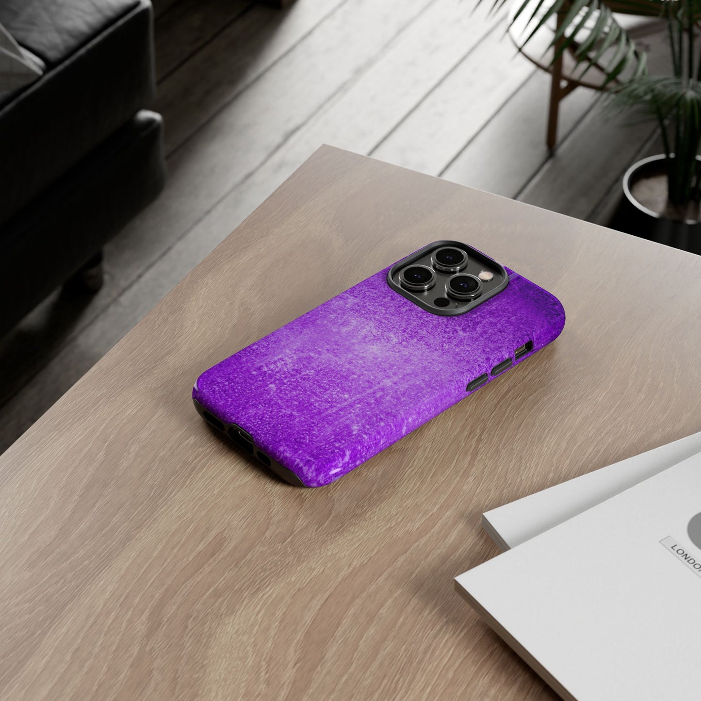 Protective Phone Case – Violet Voltage