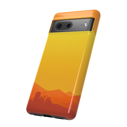 Protective Phone Case – Desert Sunrise