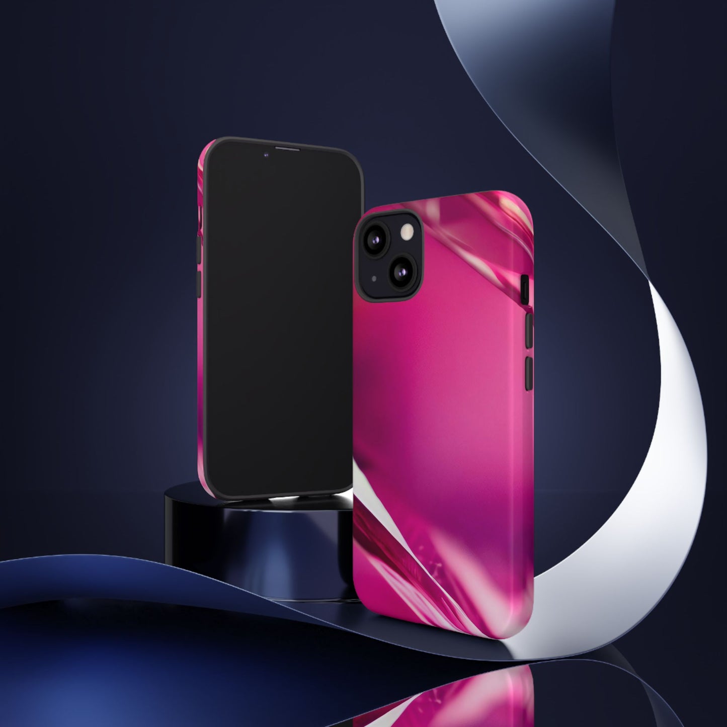 Protective Phone Case – Magenta Motion
