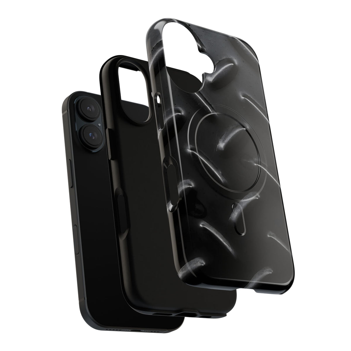 Protective Magnetic Phone Case – Blackout Plate