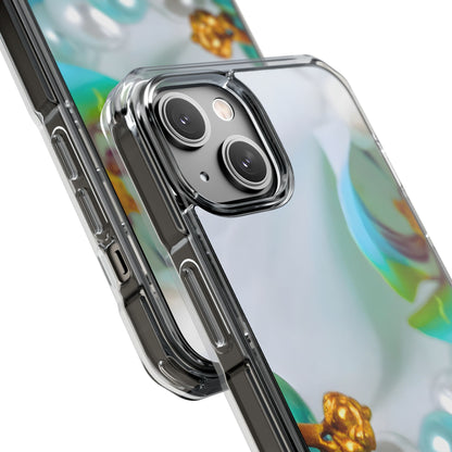 Clear Magnetic Phone Case – Mermaid's Pearl