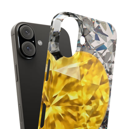 Slim Phone Case – Heart of Gold