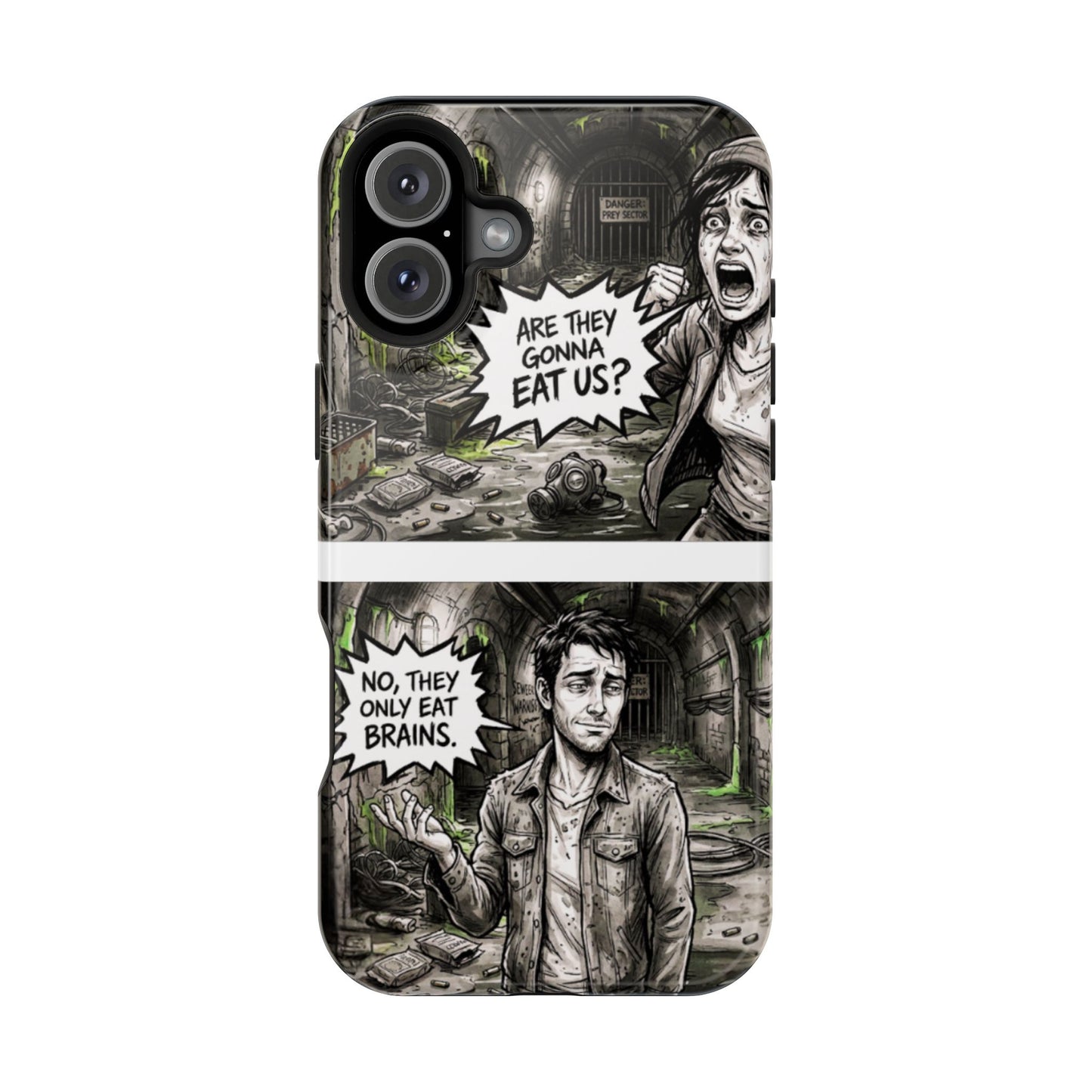 Wireless-Charging Compatible Case – Brains Only