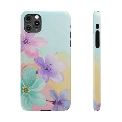 Slim Phone Case – Water Petal