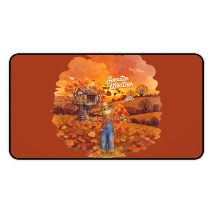 Desk Mat – Sweater Weather