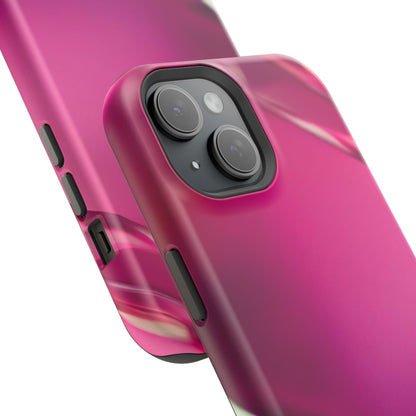 Impact-Resistant Phone Case – Magenta Motion