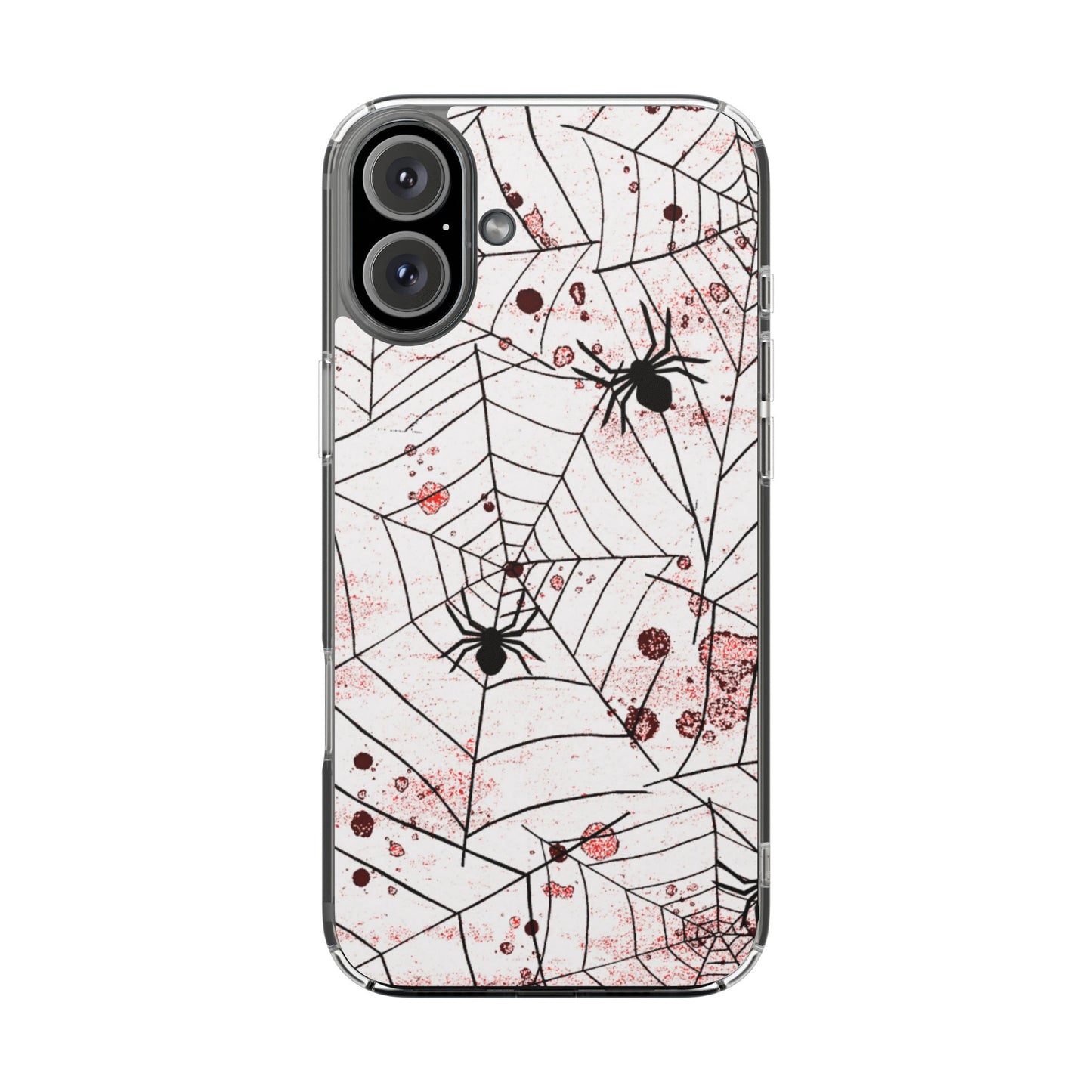Clear Magnetic Phone Case – Blood Web