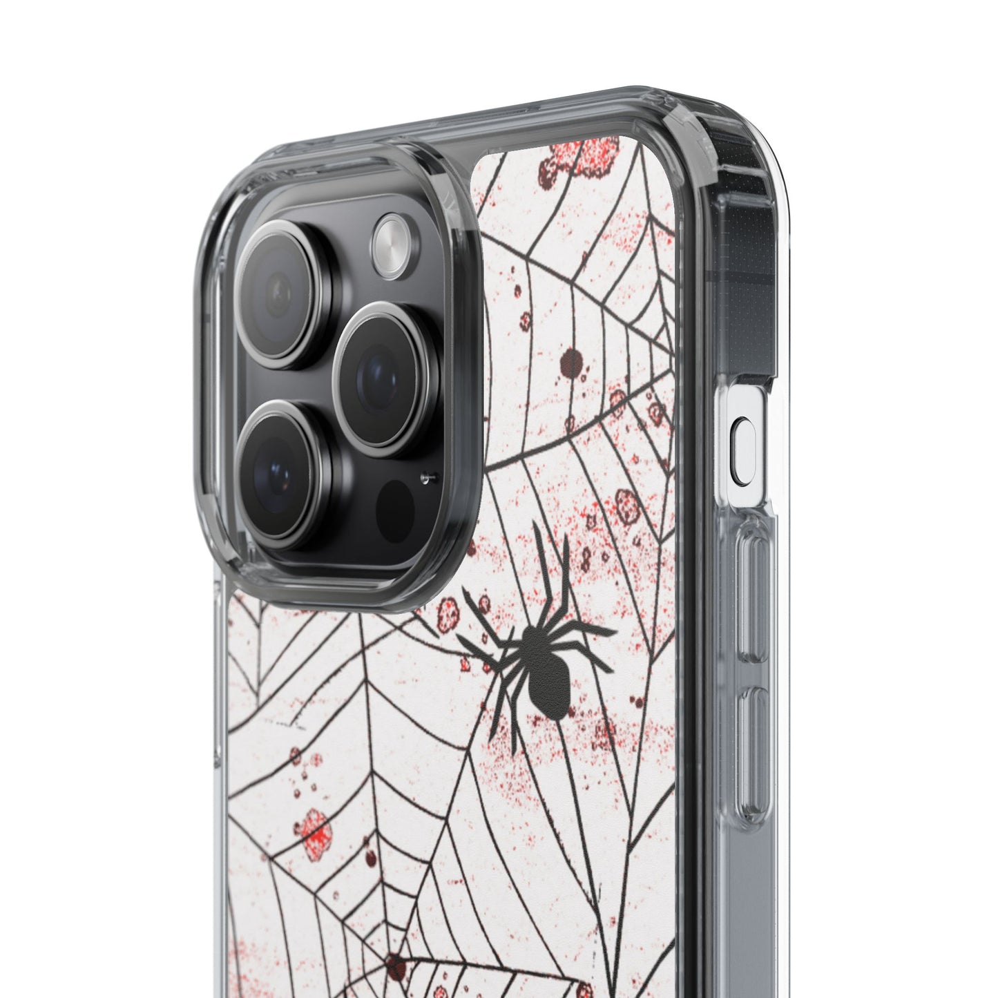Clear Phone Case – Blood Web