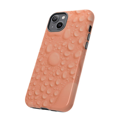 Protective Phone Case – Apricot Rain
