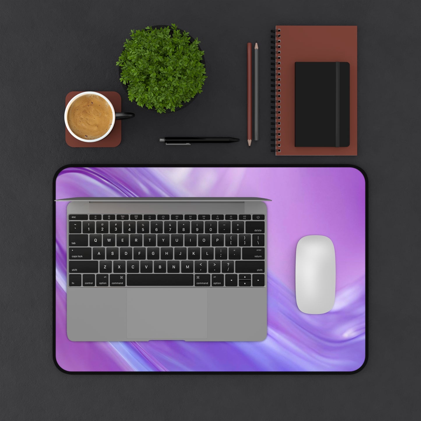 Desk Mat – Lavender Wave