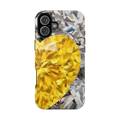 Wireless-Charging Compatible Case – Heart of Gold