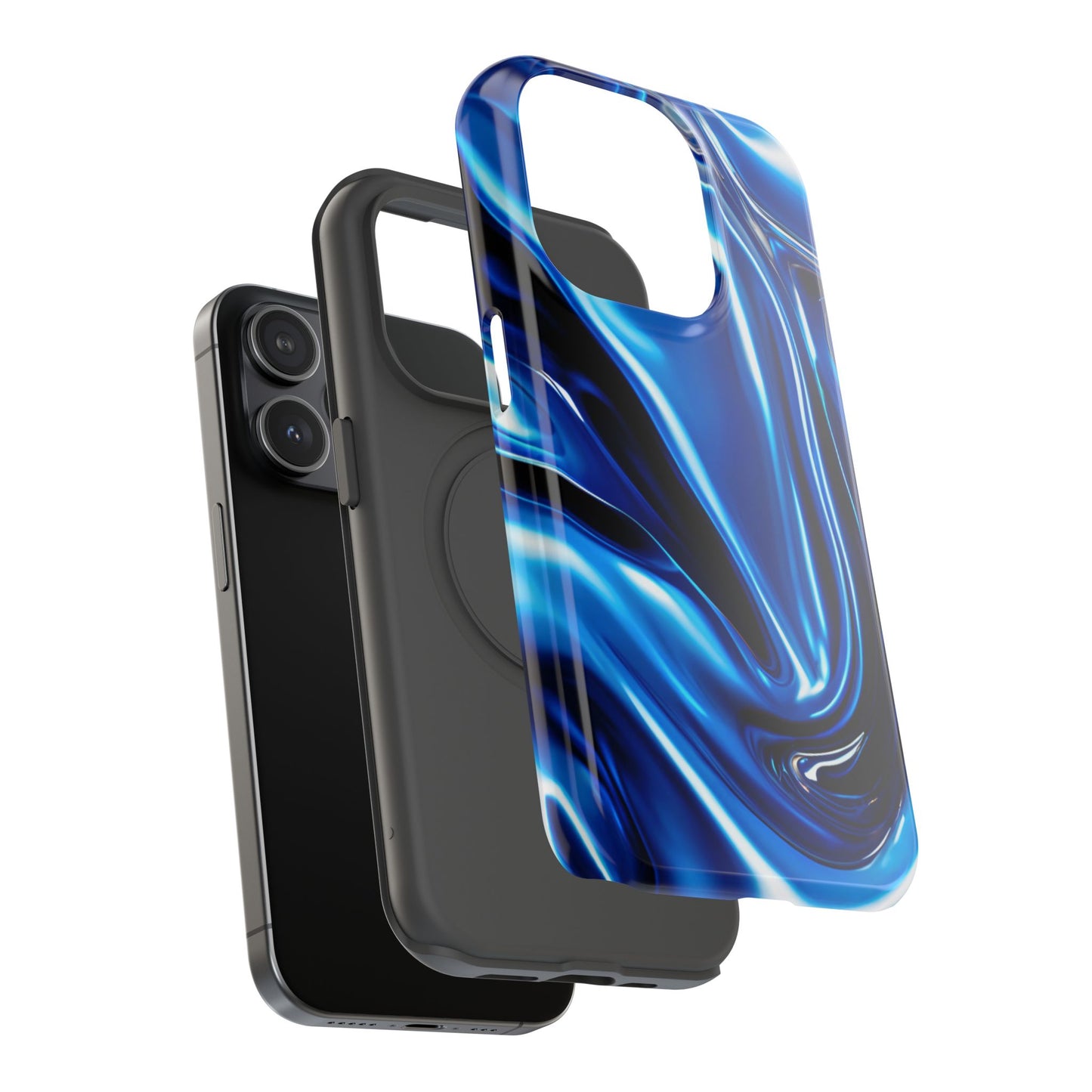 Impact-Resistant Phone Case – Midnight Surge