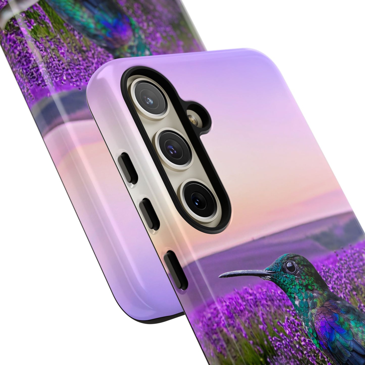 Protective Phone Case – Hummingbird Reverie