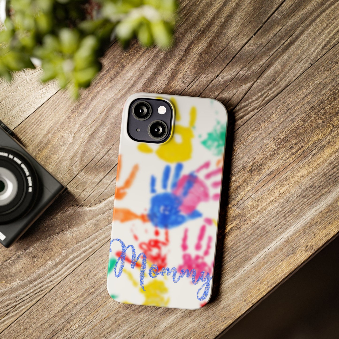 Slim Phone Case – Handprint Memories