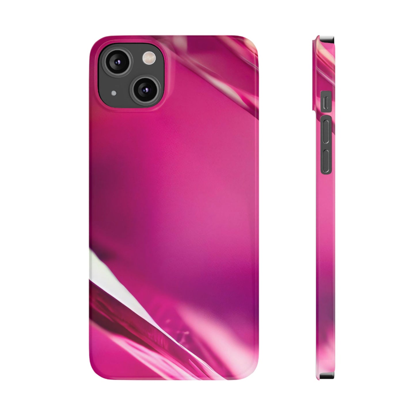 Slim Phone Case – Magenta Motion