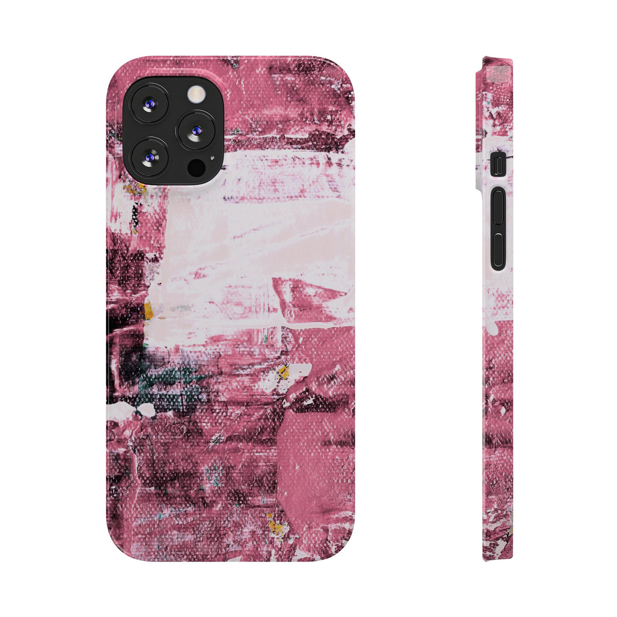 Slim Phone Case – Faded Cranberry – Compatible with iPhone 11–17 Series
