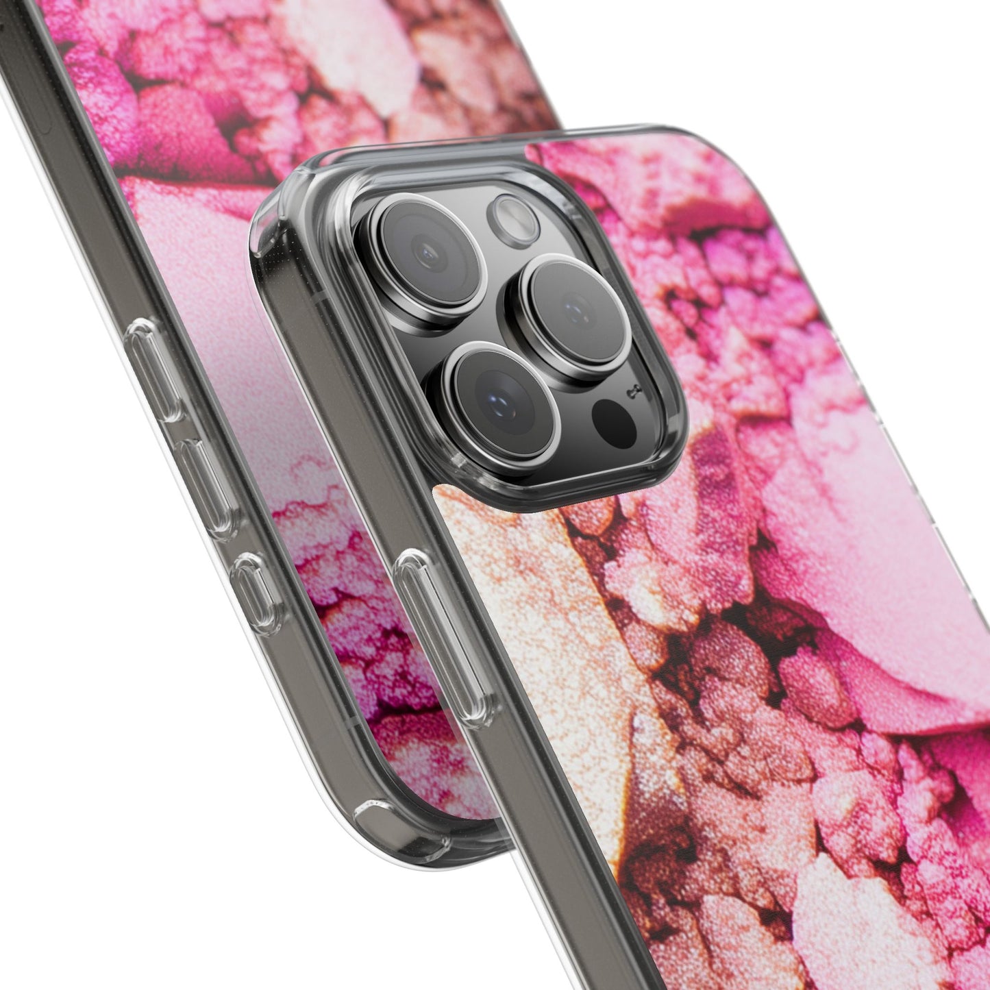 Clear Phone Case – Blush Crush