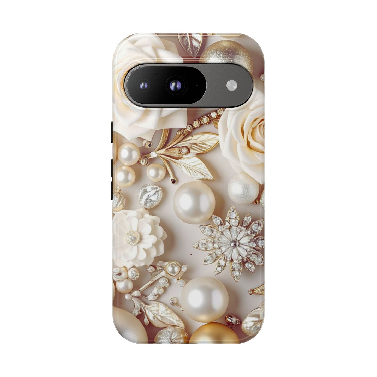 Protective Phone Case – Ivory Opulence