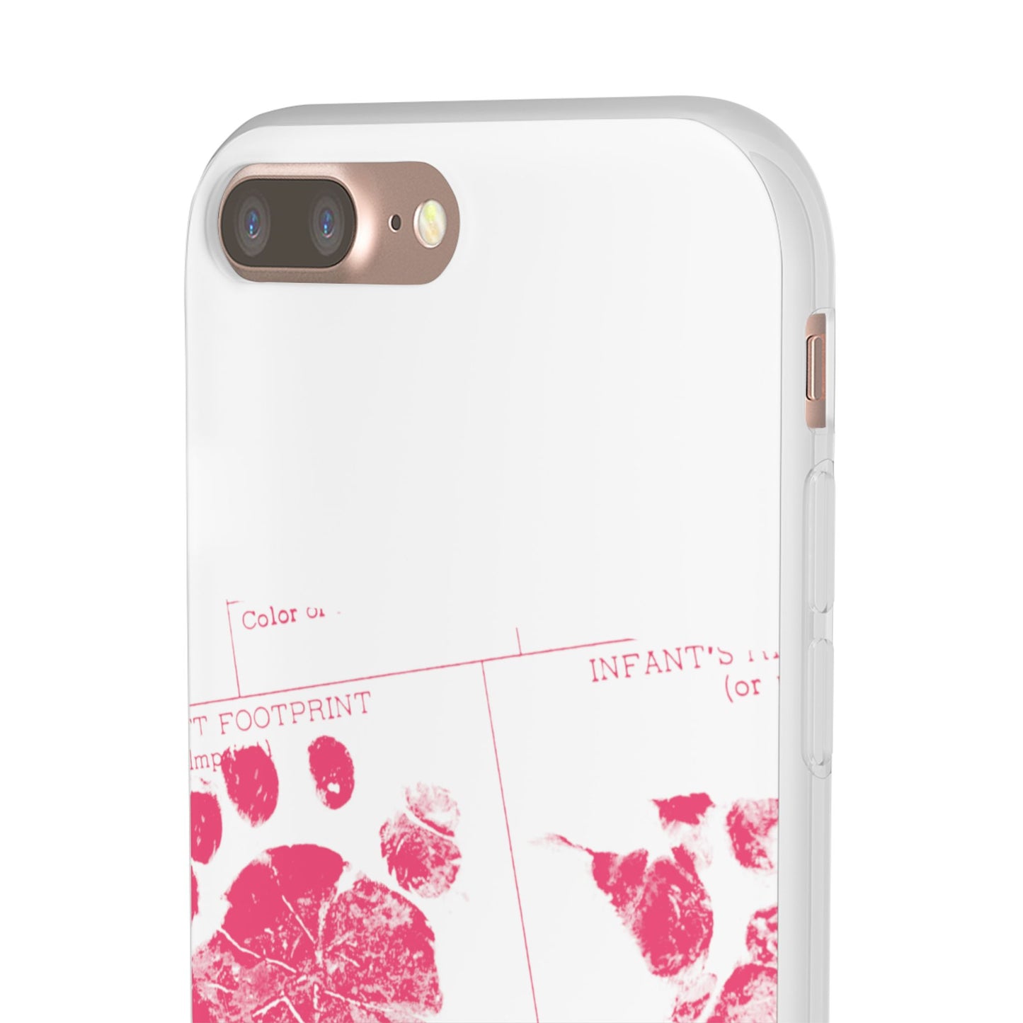 Flexi Case – Mom’s Little Pink Footprints