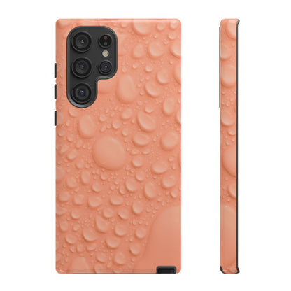 Protective Phone Case – Apricot Rain