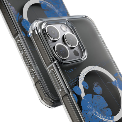 Clear Magnetic Phone Case – Mom’s Little Blue Footprints