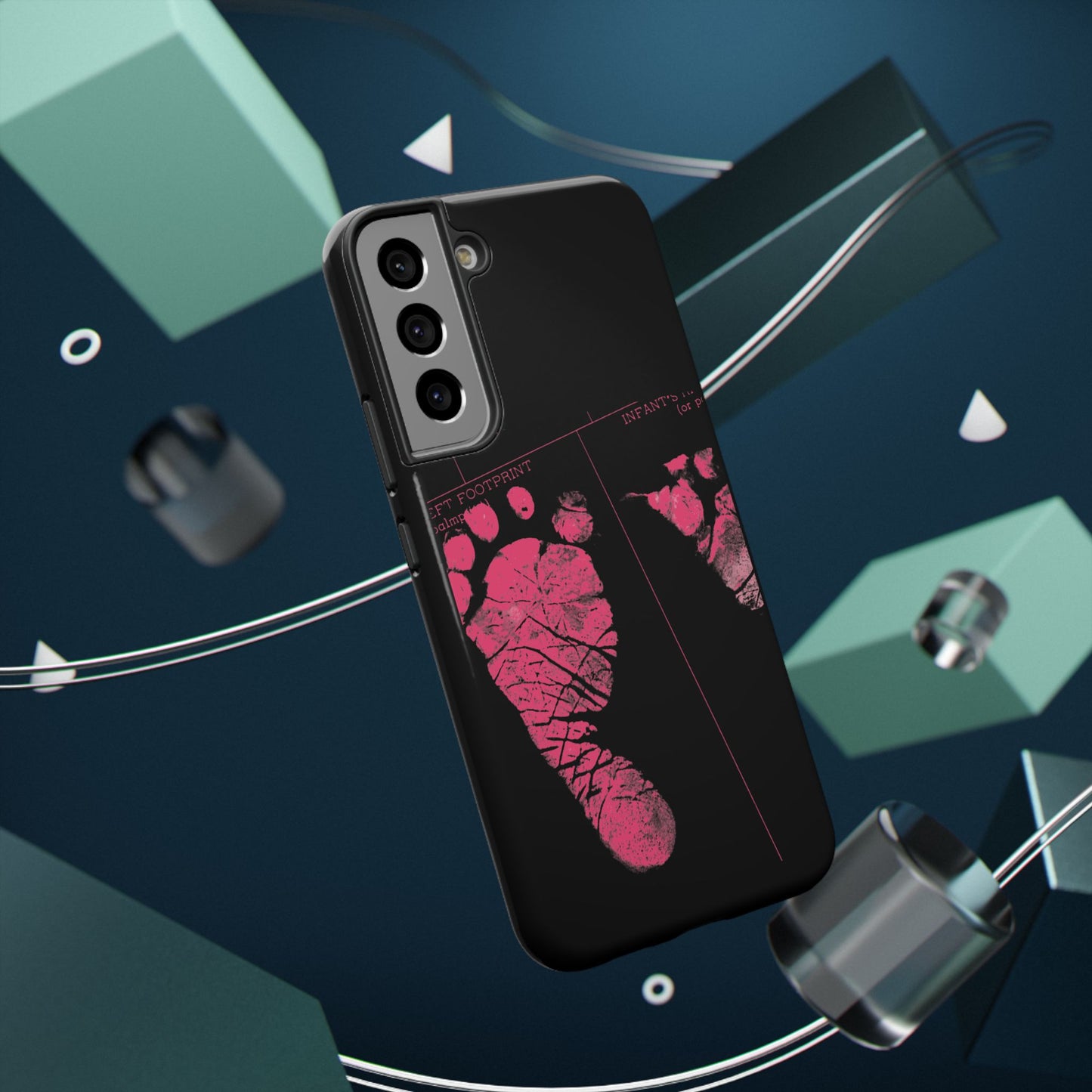 Wireless-Charging Compatible Case – Mom’s Little Pink Footprints
