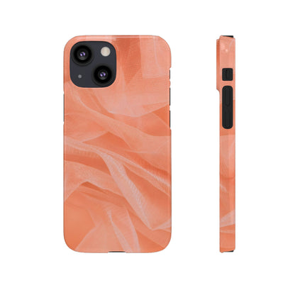 Snap Phone Case – Coral Veil