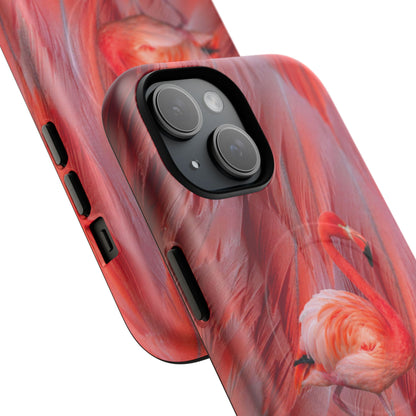 Protective Magnetic Phone Case – Scarlet Plume