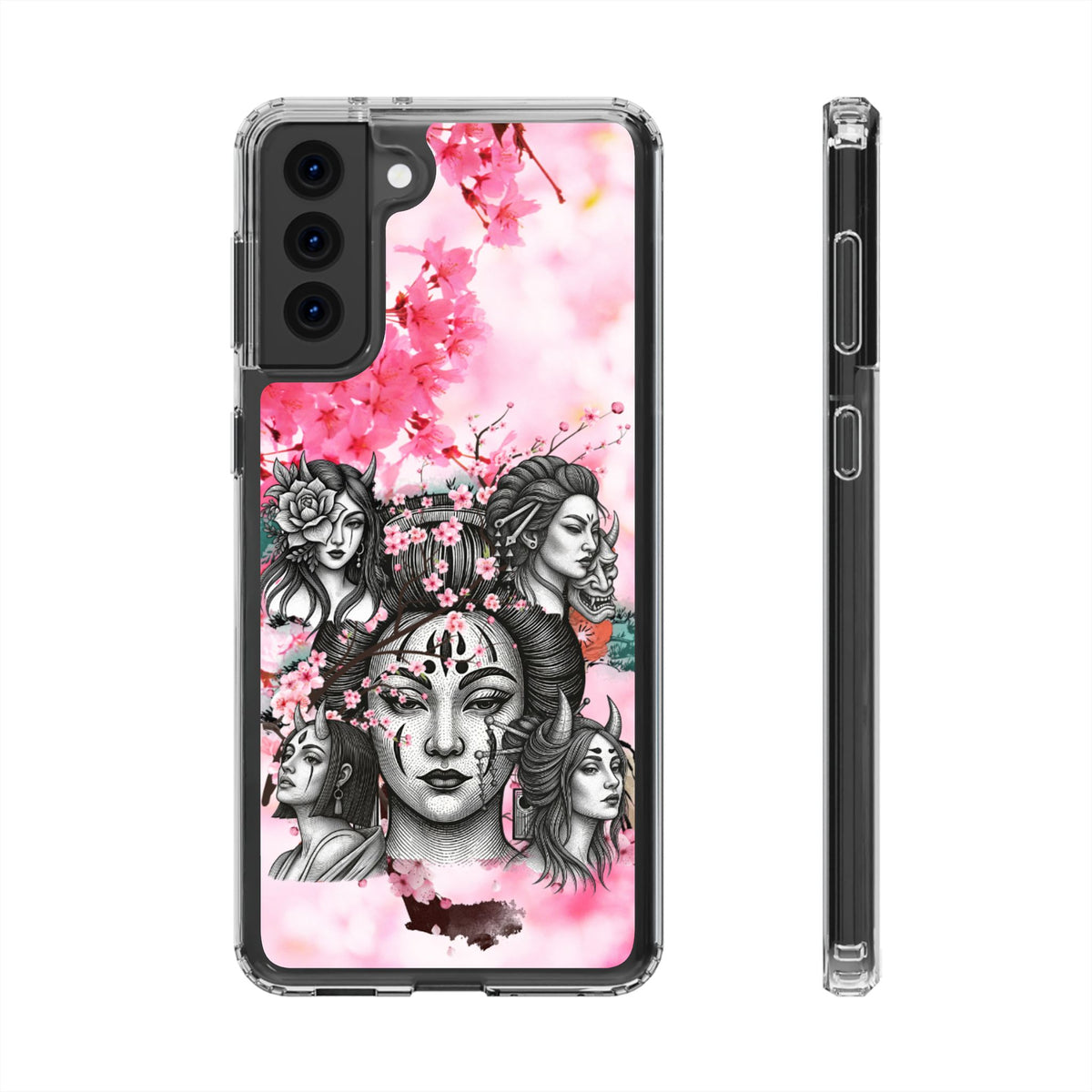 Clear Phone Case – Blossom & Thorn