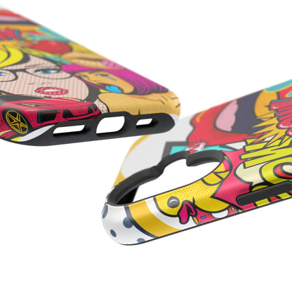 Impact-Resistant Phone Case – Pop Off – Compatible with iPhone 11–17 & Samsung Galaxy S22–S26 Series