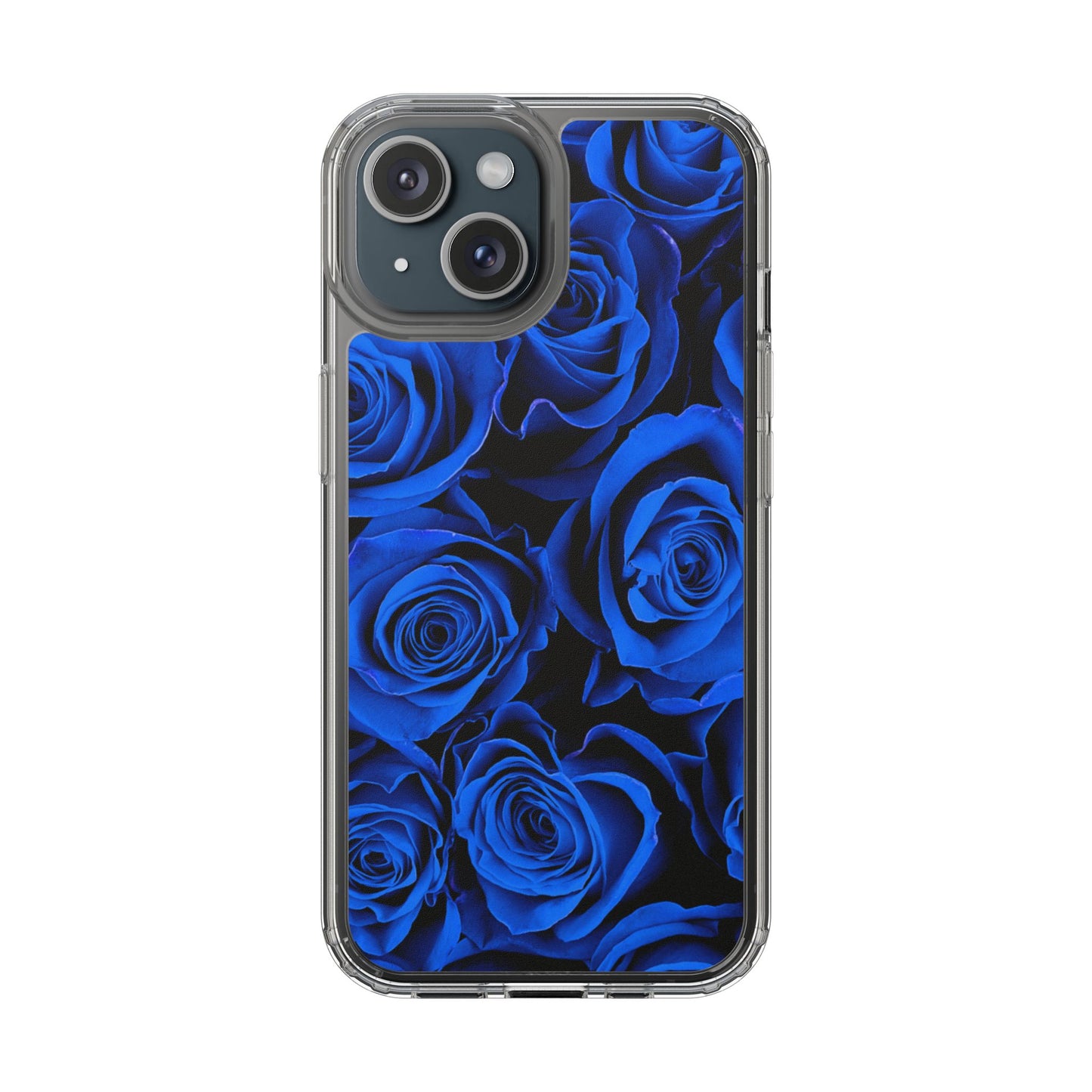 Clear Phone Case – Midnight Bloom