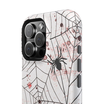 Impact-Resistant Phone Case – Blood Web