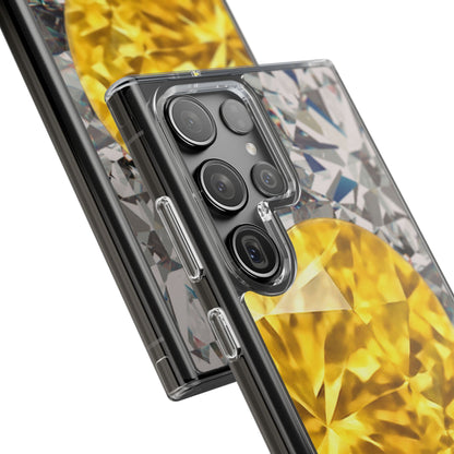 Clear Phone Case – Heart of Gold