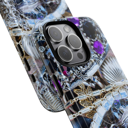 Protective Magnetic Phone Case – Chrome Jewel