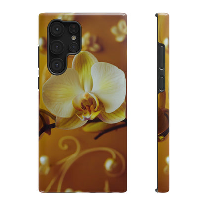 Protective Phone Case – Amber Orchid