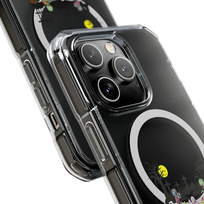 Clear Magnetic Phone Case – Graveyard Shift